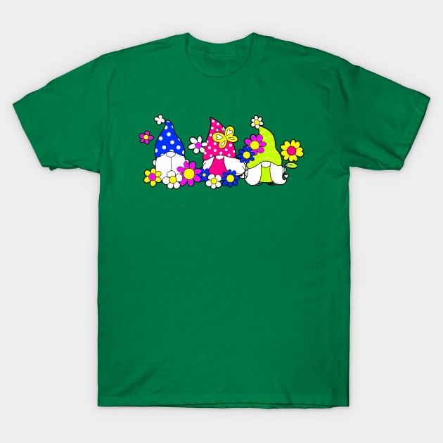 Spring Gnomes T-Shirt by Blackhearttees